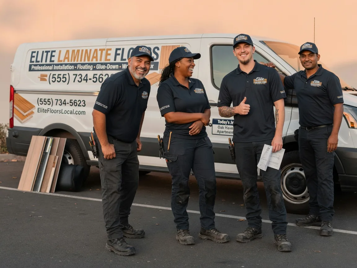 Laminate flooring installation company in Bruno, MN